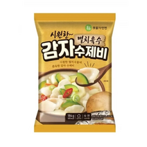 이가자연면 감자수제비 184gx6개 멸치육수 코스트코, 2팩