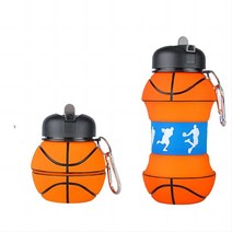 PYHO 휴대용물병 접이식물병550ml, 농구-X3