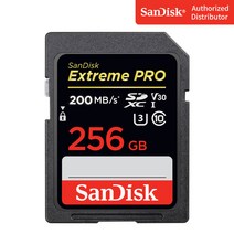 샌디스크 익스트림 프로 SD카드 CLASS10, 256GB