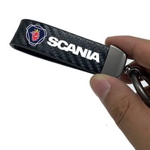 오토바이키홀더 자동차 액세서리 키 체인 링 끈 스카니아 트럭 ABS 블루 프론트 그릴, SCANIA