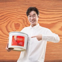 우드케어 오일스테인 TOP woodcare 4리터 티크색, 1개