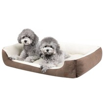 딩동펫 반려견 소프트터치 마약 방석, 브라운