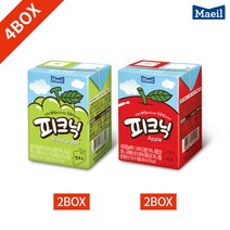 매일 피크닉 200ml x 24팩 4박스 묶음 (포도2 사과2), 단품, 단품