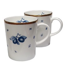 코렐 머그잔 코디 금장머그 블루베리 2인조