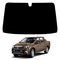 로톰 코란도 전면 열성형 썬팅필름, 열차단 35 (중간), 코란도스포츠 (12년-18년), 쌍용