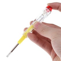 검전기펜다기능 가정용 LED 전기 테스트 펜 스크루 드라이버 전압 전류전압측정 100-500V 검출기 프로브 13, 한개옵션0