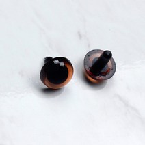 스튜디오분트 크리스탈 인형눈 브라운 10개, 12mm