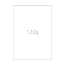 무지 120g A4 상장용지 백상지 100매, 30개