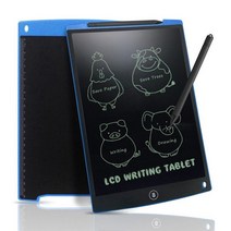 테블릿 드로잉 128.5 인치 전자 디지털 드로잉 보드 lcd 그래픽 태블릿 쓰기 필기, 12inch blue