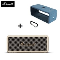 블루투스 스피커 앰프 MARSHALL EMBERTON 무선 블루투스 스피커 IPX7 방수 스테레오 베이스 야외 휴대용 플, 06 White and blue case