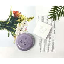 하트 스마일 비누 스템프(도장만) 만들기 diy (자체제작), 스템프+손잡이