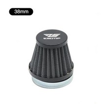 SCL MOTOS범용 35mm 38mm 42mm 45mm 58mm 버섯 머리 오토바이 카뷰레터 에어 필터 클리너 흡입 파이프 스쿠터 개조 헤드, CHINA_Black 38mm
