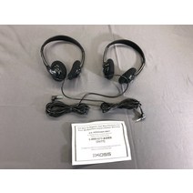 KOSS Visteon 헤드셋 2 PAIR - NICE BASS 헤드폰 브랜드 NEW