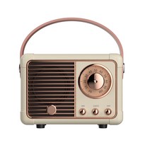 블루투스 스피커, 빈티지 업그레이드 화이트