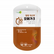 케어엔 혈행 개선엔 오메가3, 1박스, 단품