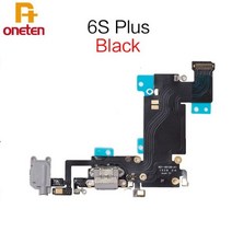 도크 플렉스 충전 케이블 아이폰 6G 6 플러스 6S 휴대 전화 헤드폰 오디오 교체, 6S PLUS Black