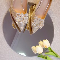 웨딩슈즈 신부신발 하이힐 스틸레토 내구성미끄럼방지