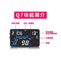 자동차 HUD 헤드업디스플레이 업그레이드 타입 OBD, Q7-수입쿼드코어칩-(범용)