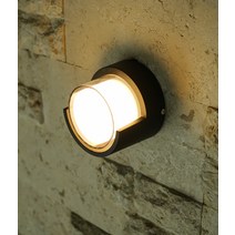 LED외부 벽등 일체형 15W 써클 원형 전구색 3000K