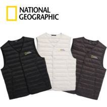 2022 내셔널지오그래픽 베스트 남녀공용 칼리스 경량 구스 다운 조끼 N224UDV810