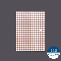 [패킹콩] 인쇄유산지-체크브라운 500장, 상세 설명 참조, 상세 설명 참조