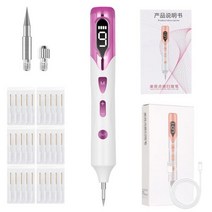 LCD 레이저 플라즈마 펜 스킨 태그 리무버 키트 주근깨 블랙 도트 파필로마 사마귀 점 여드름 문신 제거 뷰티 케어 도구 장치
