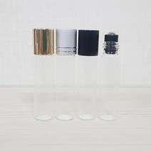 스윗바틀 롤온향수공병, 100개, ②5ml 투명병/금색캡