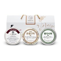 참건강마을 답례품 선물세트 잡곡+소금+쌀다시마 3종세트