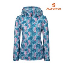 [올포유] 여성 후드 탈착 패턴 점퍼 AWJUI6322-830_G