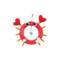 초등학교 창의력 미술놀이 푸드테라피 꽃게 리스만들기 다문화센터