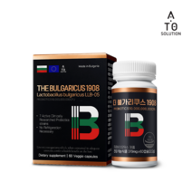 더불가리쿠스1908 100억 생유산균 1병(2개월분) 불가리아 직수입 프로바이오틱스