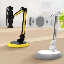 와와잉크 핸드폰 태블릿 거치대 휴대폰 홀더 탁상용 스탠드 YESIDO, 블랙+그레이