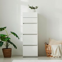 [모던하우스 광주역점] 바일레 화이트 5단 서랍장(40cm)V2_CF0521005