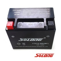 소롱배터리 가와사키 W650(99-02) 용-소롱배터리YTX12-BS(12V12A) SOLONG밧데리