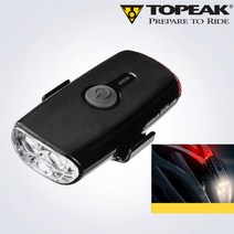 토픽 라이트 HEADLUX DUAL USB 헬멧라이트(양방향) BK, 단품