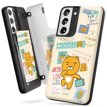 카카오프렌즈 트래블 위드2 마그네틱 자석 도어 범퍼 휴대폰 케이스 갤럭시 노트20 울트라 / 노트20