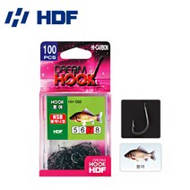 [해동조구] 드림훅 NSB 블랙니켈 바늘 붕어바늘덕용 HH-556 (100개용) 낚시바늘, 6호{1907001599023}