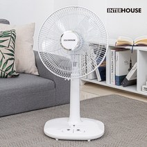 인터하우스 2023년 신상품 35cm 발터치 선풍기 GEF-2301R, 단품