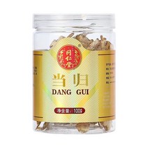 동인당 당귀 100g 정통 감숙 민현 당귀 전편 당귀 황기 당삼 100% 정품 보장, 1팩, 100g1 박스