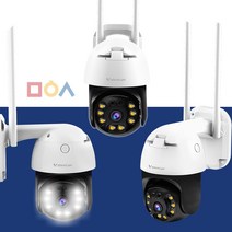 300만화소 무선 와이파이 실외CCTV 매장 가정용 씨씨티비 현관 방범용cctv IP 보안 감시카메라, [국내/당일출고] CCTV+전원연장 3M