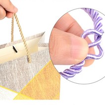 손잡이종이봉투 손잡이쇼핑 종이가방 종이쇼핑백제작, 색상/사이즈, 소 - 옐로우