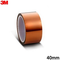 3M 8997 폴리이미드 캡톤테잎 테이프 40mm x 32.9M, 옵_션_없는상품_, 옵_션_없는상품_