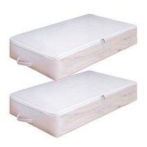 데일린 언더베드 리빙박스 수납 정리함, 58L(80*47*15cm), 기본형, 58L(80*47*15cm) x 기본형 x 2개