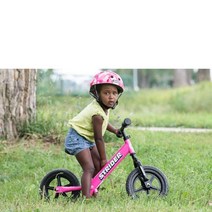 스트라이더 12인치 유아 자전거 페달없는 1 2 3 살, 빨간색