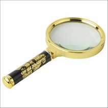 골드 휴대용 노안 돋보기 확대경, 60mm