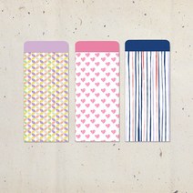 예닮 마음담은 봉투 현금봉투 예쁜봉투 부모님용돈봉투 감사봉투 C 6종 120매, C(60매)+C(60매)