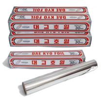 30cm 은박 쿠킹 호일 알미늄 일루미늄 주방 캠핑 야외 다용도 포일 쿠킹호일, 1개