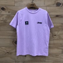 지프 지프 소매 나침판 자수 와펜 장식 반팔티 JN2TSU201PK
