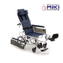 미키 알루미늄 병원용 침대형 휠체어 EV-5 휠체어/휠체어용품, 단품
