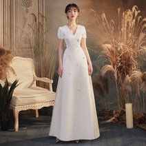 [8번가] 결혼식 돌잔치 롱 드레스